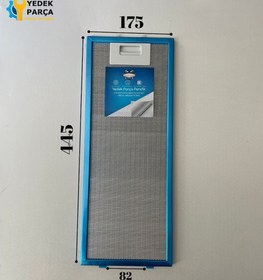 Resim Bosch: DHI625HSD | 175x445 mm | Aspiratör & Davlumbaz Tel Yağ Filtresi | Model: 00352813 | 17,5x44,5 cm 