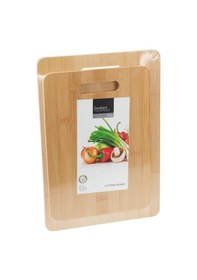 Resim Excellent Houseware Bambu Kesme Tahtası 2'li 2 Adet Renkli 