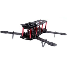 Resim Arduino Emes Robotik Qav250 Full Carbon Fiber 250mm Mini Fpv Quadcopter Frame Kit Drone Gövdesi 
