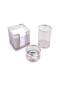 Resim Lotte Metal Perfore 3 Lü Set Siyah Siyah 