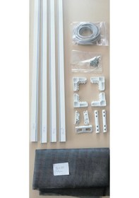 Resim 17 25 Pencere Sineklik Tam Takım Beyaz 