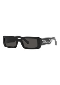 Resim Dolce Gabbana Dg6187 50187 Kadın Güneş Gözlüğü Siyah - Beyaz 
