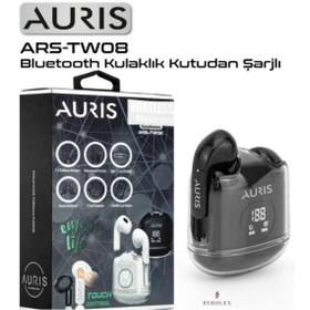 Resim Auris KULAK İÇİ DOKUNMATİK TYPE-C ŞARJ SOKETLİ KUTUDAN ŞARJLI BLUETOOTH KULAKLIK 