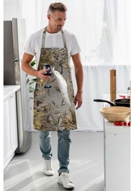 Resim Adawall Tavuskuşu Tasarımlı Mutfak Önlüğü 