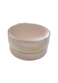 Resim Chavin Rose Deri Seyahat Yüzük Küpe Kolye Takı Kutusu St1-68rs Rose 