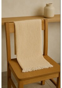 Resim Çok Amaçlı Müslin Peştemal, Hızlı Kuruyan Plaj Ve Banyo Havlusu, 