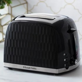 Resim Russell Hobbs 26061-56 Honeycomb Siyah Ekmek Kızartma Makinesi 