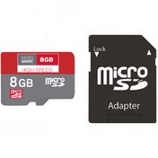 Resim Fuchsia Micro SD 8 GB Hafıza Kartı ve Micro SD Adaptör 
