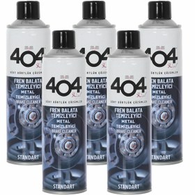 Resim 404 Fren Balata Temizleyici Sprey 500ml 5 Adet -güncel Üretim 
