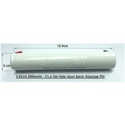 Resim Supex Şarzlı Süpürge Pili 3.6Volt 2000Mah 3Lü Uzun 