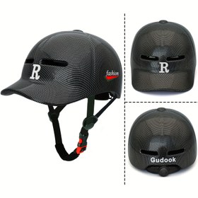 Resim Yetişkinler için GUDOOK Bisiklet Kaskları - Erkekler ve Kadınlar için Hafif Rahat Ayarlanabilir Bisiklet Kaskı, Dağ ve Yol Bisikletçileri, Paten, Kaykay için Şehir Beyzbol Şapka Stili Bisiklet Kaskı 