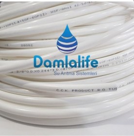 Resim Su Arıtma Hortumu 3/8 10 Mm Filtre Hortumu Nsf Onaylı (5 Metre) 