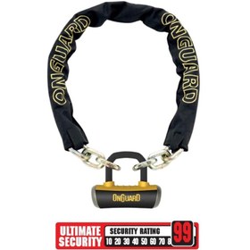 Resim Onguard Mastiff Zincir ve 16,8mm Boxxer Kilit 8016 LX 180cmX14mm 