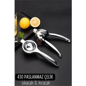 Resim Limon Sıkacağı Paslanmaz Çelik 