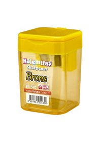 Resim Brons Plastik Kutulu Çiftli Kalemtraş Br-570 