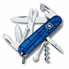 Resim Victorinox Climber 1.3703.T2 Şef 91 MM 14F Mavi İsviçre Çakısı 