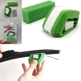 Resim 1 Adet Profesyonel Araç Silecek Tamir Aleti - Tüm Araçlar İçin Dayanıklı ABS Cam Temizleyici, Ergonomik Sap ve Hassas Bıçaklarla Etkili Bakım & Onarım için Kompakt Tasarım 