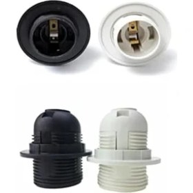 Resim Storemax E27 Beyaz Dişli Duy -Avize Duy,masa Lambası Duyu, Duyu 