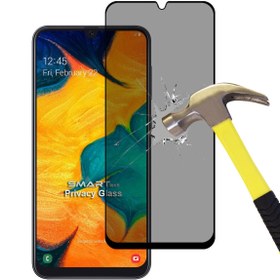 Resim Samsung Galaxy A30 Yandan Görünmeyen 5D Hayalet Ekran Koruyucu 