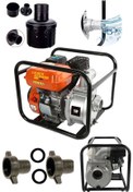 Resim Lieber German Alman 9900 Bakır Sargılı Yüksek Performans 9hp Yakıt Tasarruflu 3 Inc Benzinli Su Pompası Su Motoru 