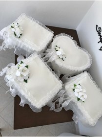 Resim Serap Tasarım Nişan Seti Damat Bohçası Gelin Bohçası Nişan Bohçası Çeyiz Bohçası 