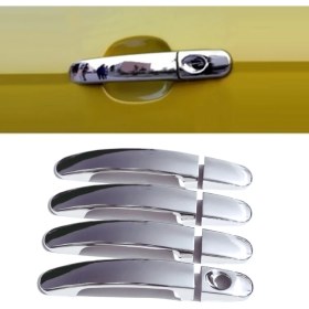 Resim My Tuning Ford Focus 2 HB-SEDAN-SW Krom Kapı Kolu 2005-2011 arası 4 Kapı P.Çelik 