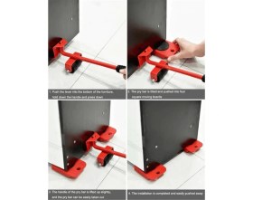 Resim Pratik Tekerlekli Eşya Mobilya Kaydırma Aparatı ( Lisinya ) 