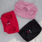 Resim Köpek Giysileri Sevimli Gömlek - Yaz ve Sonbahar için Yumuşak ve Nefes Alabilen Yaka Tişörtü, Küçük ve Orta Boy Köpekler ve Kediler için Uygun - Köpek ve Yavru Fotoğrafları için Mükemmel 