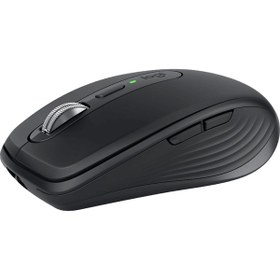Resim logitech MX Anywhere 3S Kompakt 8000 DPI Optik Sensörlü Sessiz Bluetooth Kablosuz Mouse, Siyah 910-006929 
