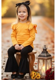 Resim Kız Bebek Violet İspanyol Takım Sari 