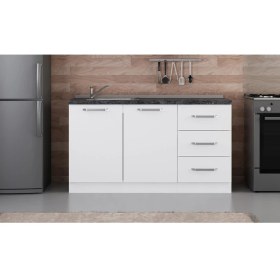 Resim Minar 150 cm Mutfak Dolabı Beyaz 150-B2-ALT Modül 