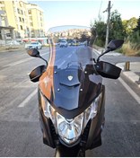 Resim Motocam Honda Nc 750 D İntegra Siperlik Ön Cam 2014-2020 Model 68cm Füme Renkli 4mm 