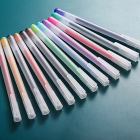 Resim Canlı Jel Kalem Seti: 0.5Mm İnce Uç, 12 Çeşitli Renk - Günlük, Çizim ve Ofis Kullanımı için Mükemmel 