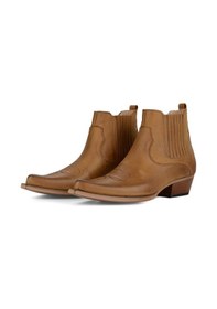 Resim Footcourt Taba Erkek Kovboy Botu (Foot) 