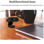 Resim Padalink Usb 2.0 1080p Webcam Siyah Abs Kamera, 2mp Cmos Sensör, Dahili Mikrofon, Sürücü Olmadan Plug & Play, 1.3m Kablolu 