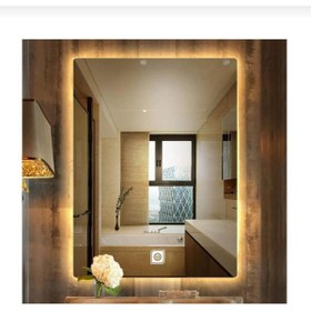 Resim Erciyes home 40x60 Led'li Dokunmatik. Banyo&lavabo Aynası 