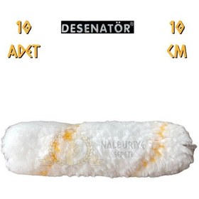 Resim Desenatör Extra Saten Parmak Rulo Yedek - 10 Cm - 10 Adet 