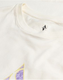 Resim Skechers W Graphic Tee Loose Fit T-shirt Kadın Offwhite Tshirt S2510311-102 Beyaz 