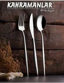Resim Kahramanlar Dora 72 Parça Çatal Kaşık Bıçak Seti 