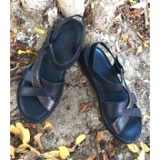 Resim Bags Shoes Bulldozer 231526 Kadın Deri Anatomik Comfort Taban Günlük Sandalet 