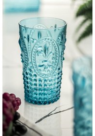 Resim Akrilik Aquamarin 6'lı Uzun Bardak & Su Meşrubat Bardağı 750 Ml Büyük Boy & Cam Değildir Diğer 