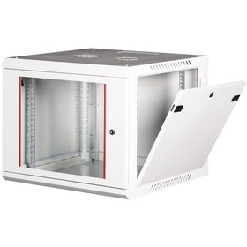 Resim Lande - 9u 19" Duvar Tipi Rack Kabinet Genişlik: 600 Mm Derinlik: 600 Mm Açık Gri 
