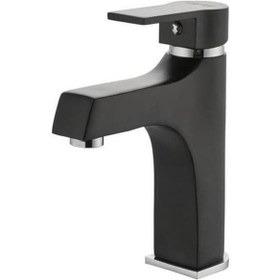 Resim Artı Solid Color Lavabo Bataryası Siyah 50382 