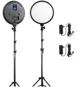 Resim VILTROX Ggt Viltrox Vl-500t 2 Li Set Yuvarlak Bicolor Led Işık 