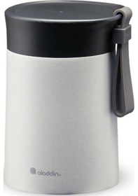 Resim Aladdin Bistro Thermavac Paslanmaz Çelik Beyaz Yemek Termosu 0.40 
