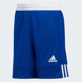 Resim Adidas 3g Spee Rev Unisex Çift Taraflı Şort Dy6625 Mavi 