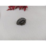 Resim Hdmarketim Kadın Yüzük Otantik Swaroski Taşlı Gri Renk Yüzük N11.9736 Çok Renkli 