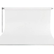 Resim Weifeng 270cm x 580cm Kumaş Sonsuz Beyaz Fon Perdesi Full Set 