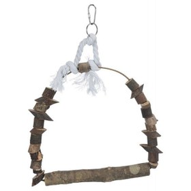 Resim Trixie Beyaz İpli Doğal Kuş Tüneği 22x29 Cm 