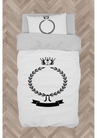 Resim Mekta Home Bebek Ve Çocuk Odası Kral Taçlı Ve Çelenk Desenli Nevresim Takımı 